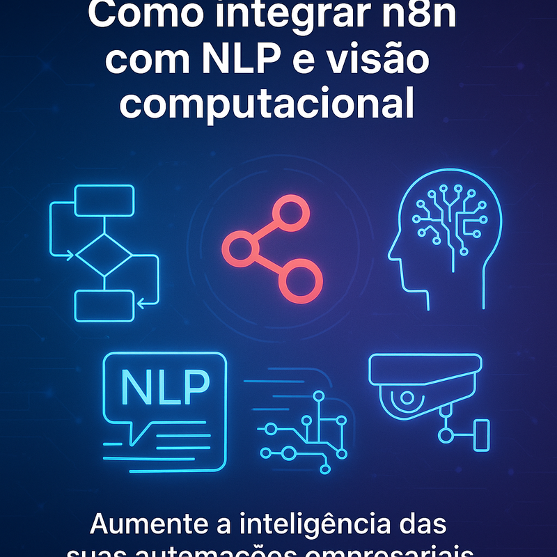 Como integrar n8n com NLP e visão computacional em automações empresariais