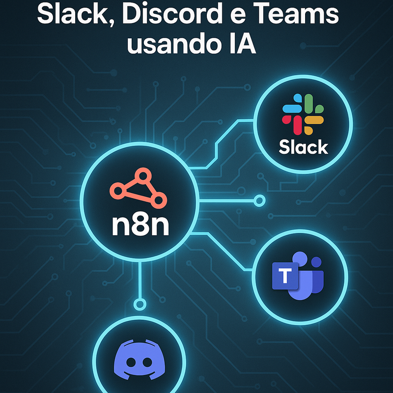 Como integrar n8n com Slack, Discord e Teams usando IA