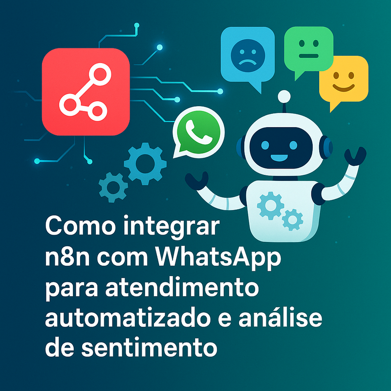 Como integrar n8n com WhatsApp para atendimento automatizado e análise de sentimento
