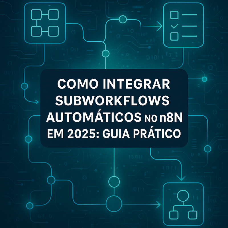 Como integrar subworkflows automáticos no n8n em 2026: guia prático