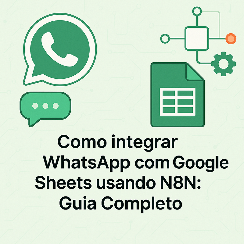 Como integrar WhatsApp com Google Sheets usando N8N: Guia Completo