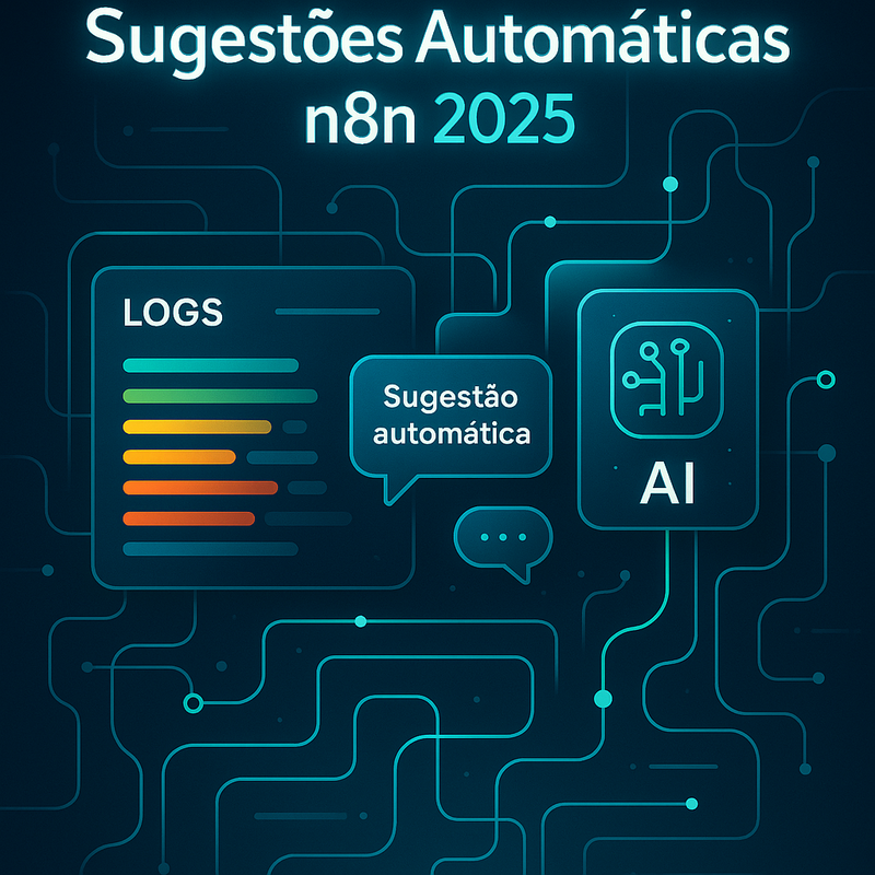 Como usar logs inteligentes e sugestões automáticas no n8n em 2026
