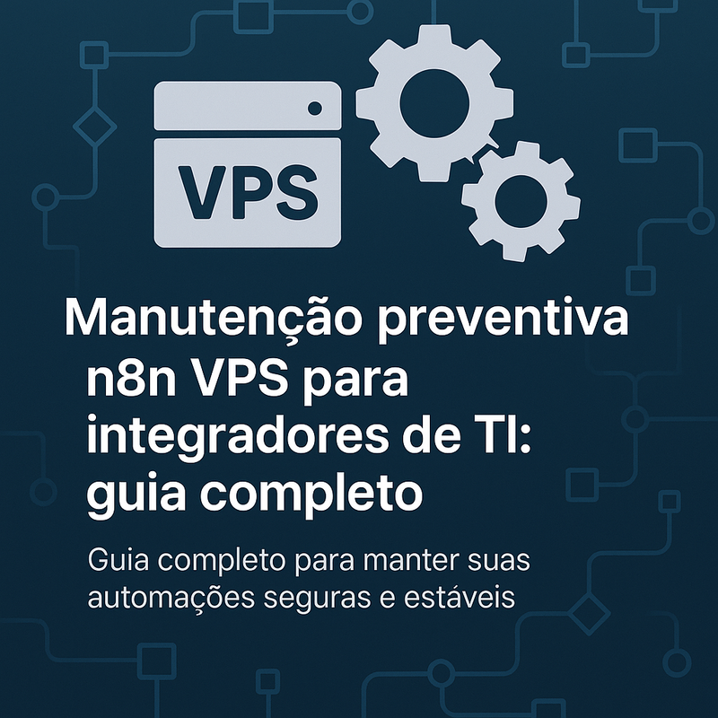 Manutenção preventiva n8n VPS para integradores de TI: guia completo