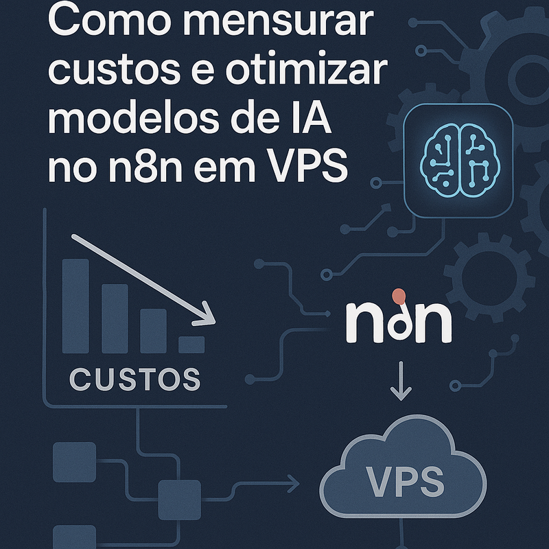 Como mensurar custos e otimizar modelos de IA no n8n em VPS