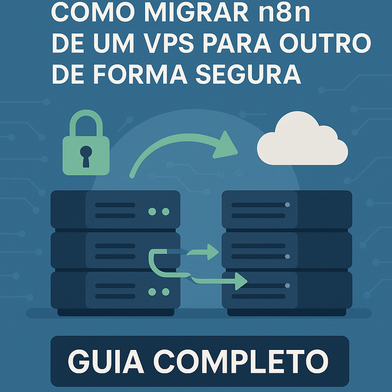Como migrar n8n de um VPS para outro de forma segura: Guia Completo