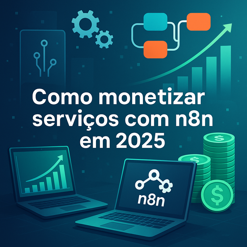 Como monetizar serviços com n8n em 2026: automações que geram renda