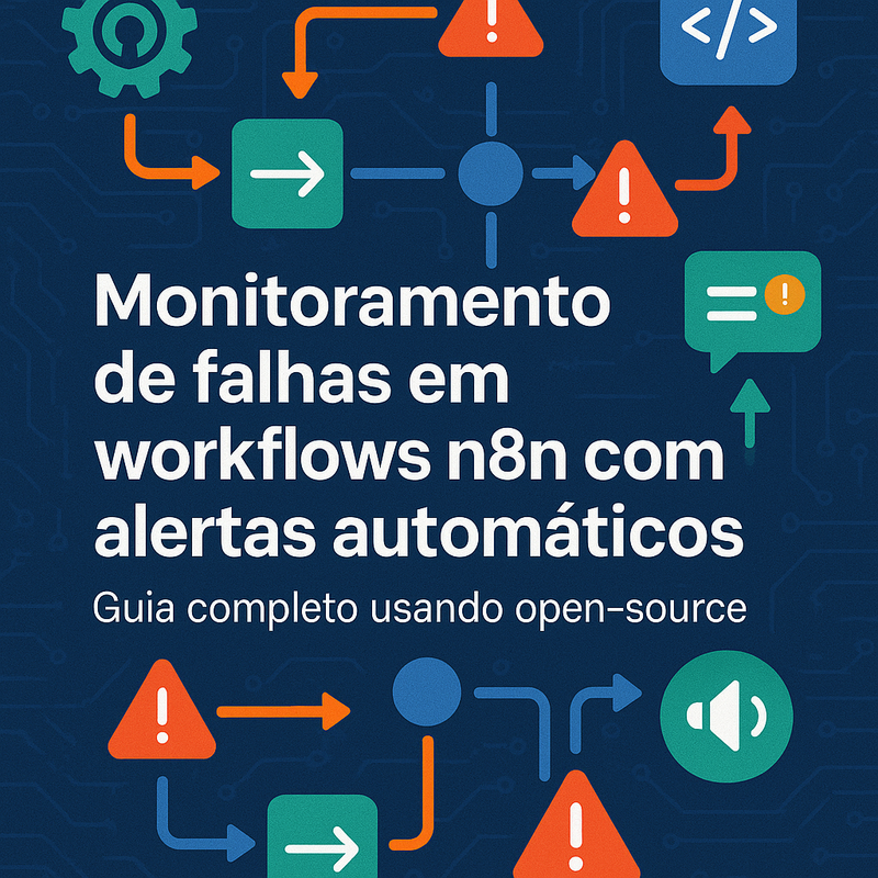 Monitoramento de falhas em workflows n8n com alertas automáticos: Guia completo usando open-source