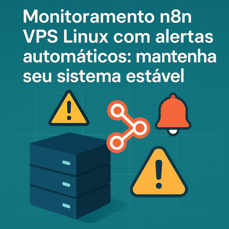 Monitoramento n8n VPS Linux com alertas automáticos: mantenha seu sistema estável