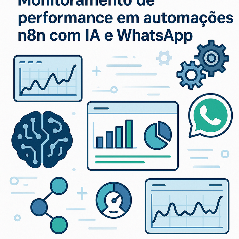 Monitoramento de performance em automações n8n com IA e WhatsApp: como medir resultados
