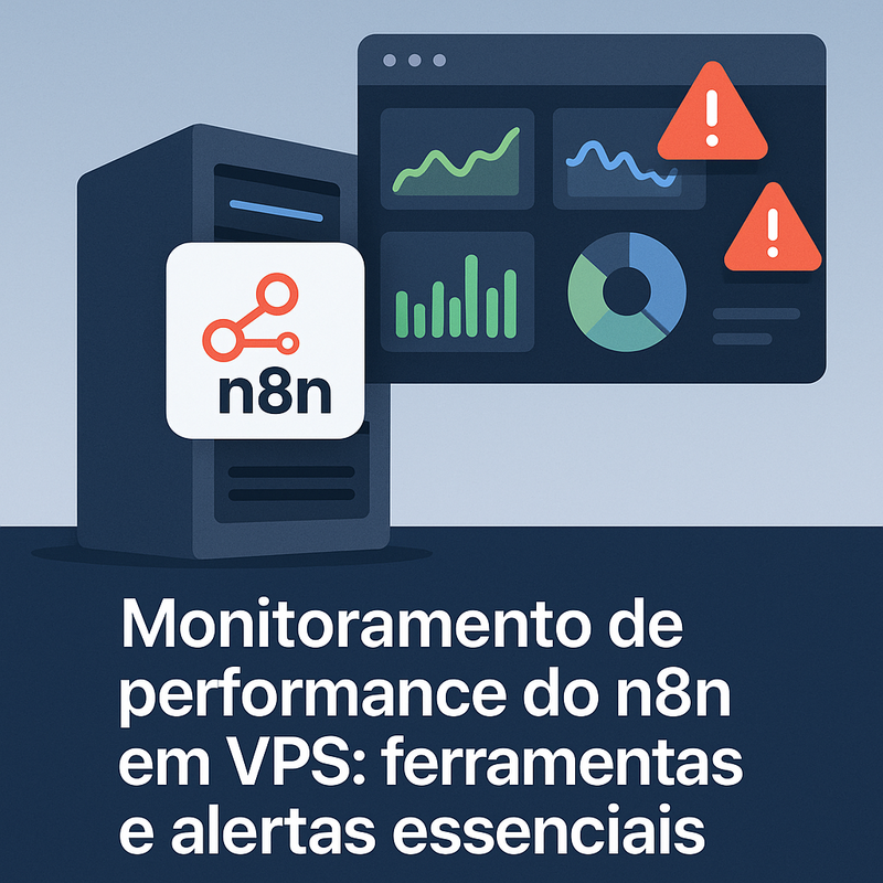 Monitoramento de performance do n8n em VPS: ferramentas e alertas essenciais