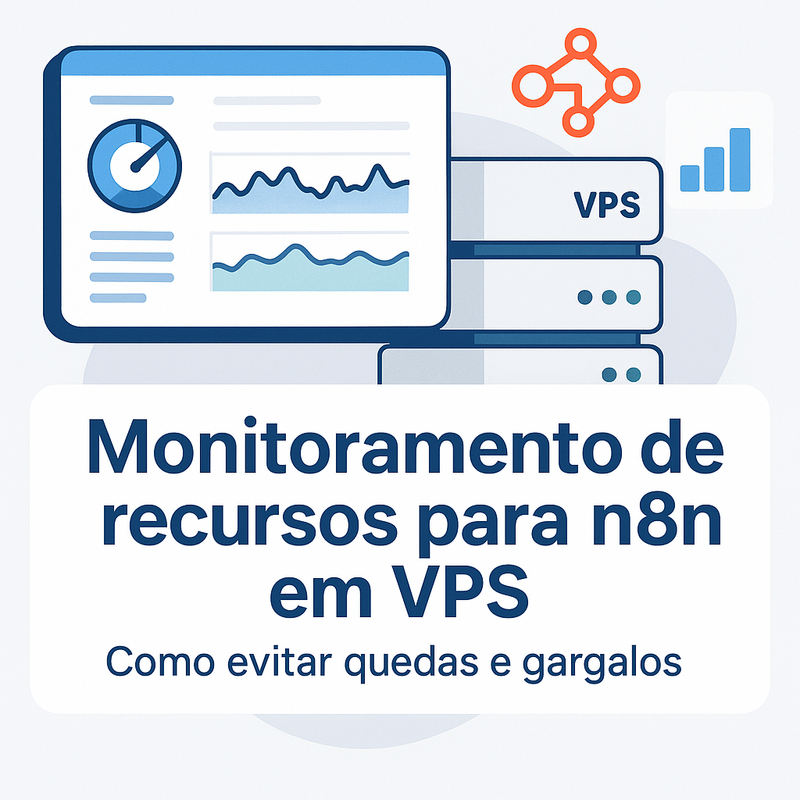 Monitoramento de recursos para n8n em VPS: como evitar quedas e gargalos