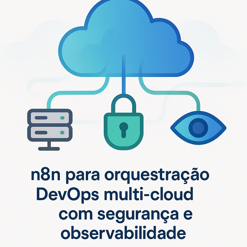 n8n para orquestração DevOps multi-cloud com segurança e observabilidade