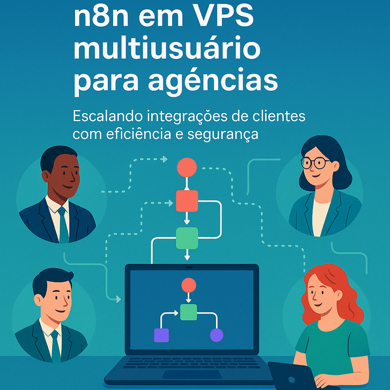 Como usar n8n em VPS multiusuário para agências e escalar integrações