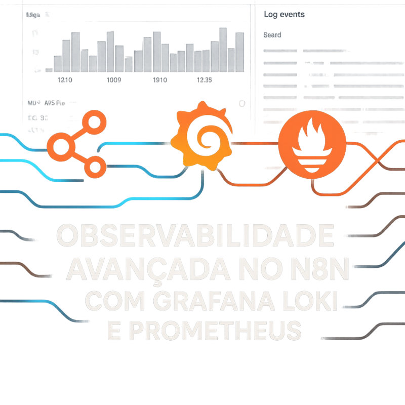 Como implementar observabilidade avançada no n8n com Grafana Loki e Prometheus