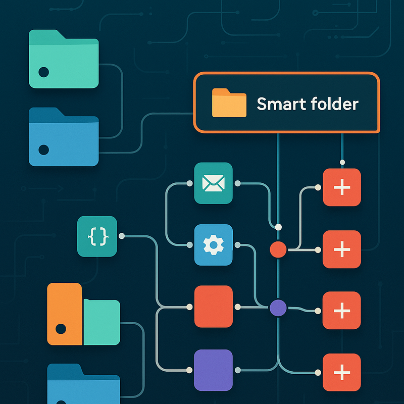 Como organizar grandes projetos no n8n com pastas inteligentes e componentes reutilizáveis
