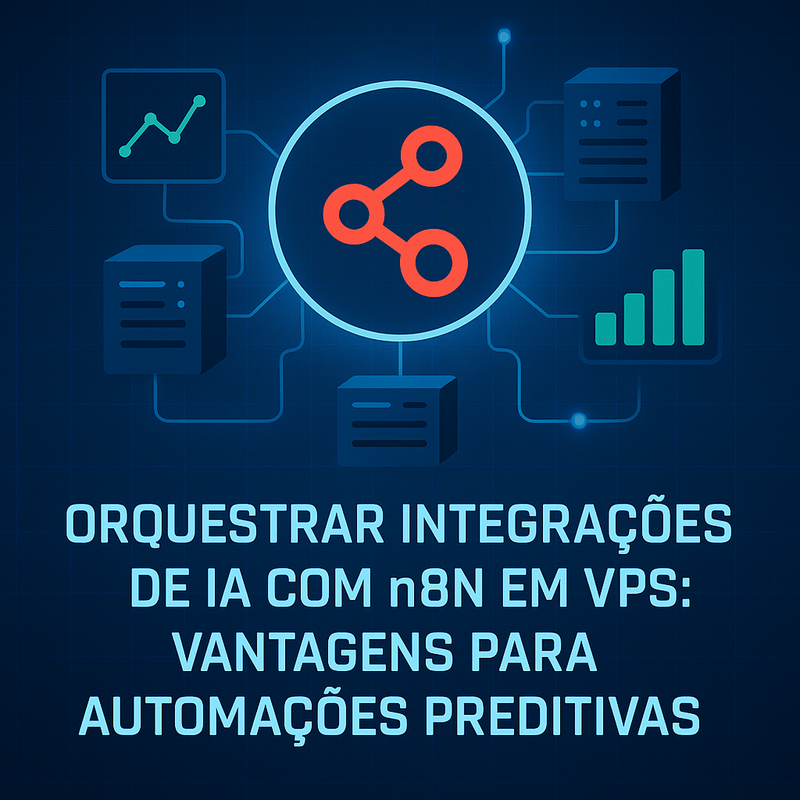Orquestrar integrações de IA com n8n em VPS: vantagens para automações preditivas