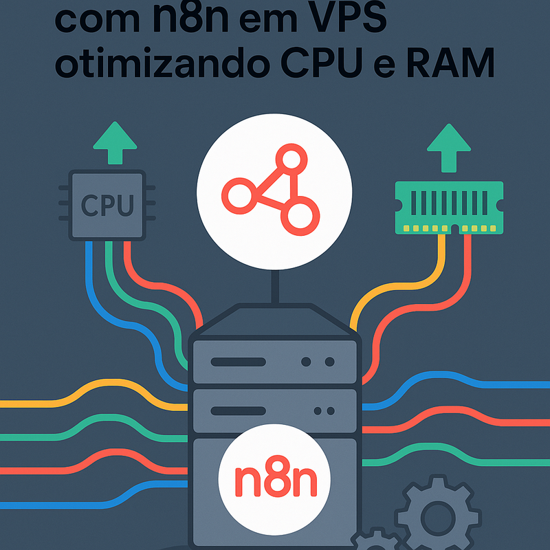 Como orquestrar pipelines ETL com n8n em VPS otimizando CPU e RAM