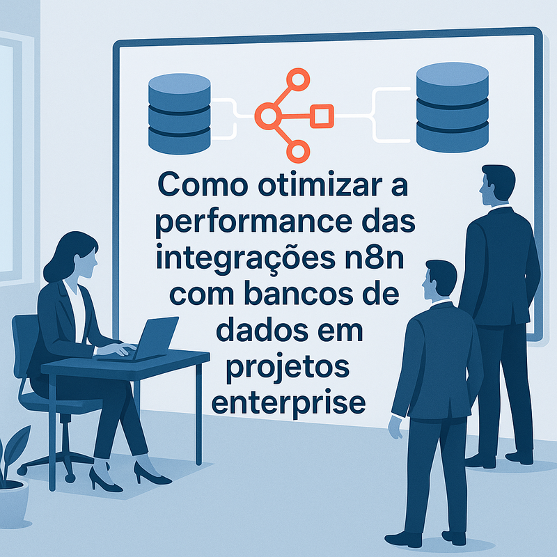 Como otimizar a performance das integrações n8n com bancos de dados em projetos enterprise