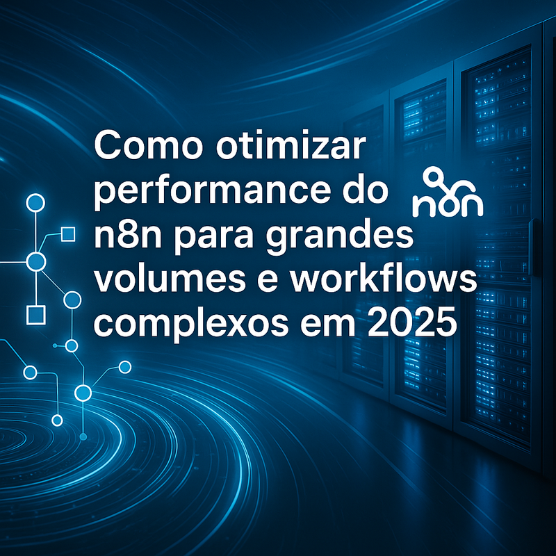 Como otimizar performance do n8n para grandes volumes e workflows complexos em 2026