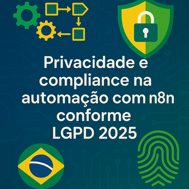 Privacidade e compliance na automação com n8n conforme LGPD 2026