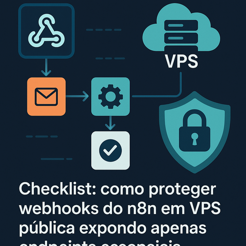 Checklist: como proteger webhooks do n8n em VPS pública expondo apenas endpoints essenciais
