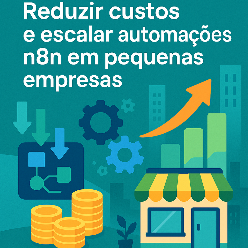 Como reduzir custos e escalar automações n8n em pequenas empresas brasileiras