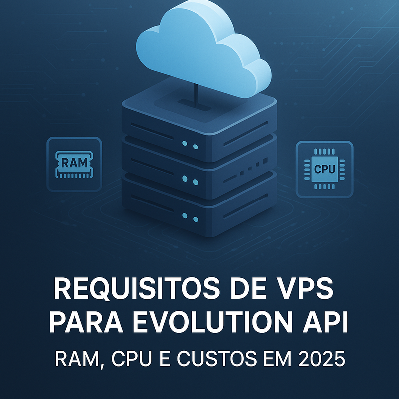 Requisitos de VPS para Evolution API: RAM, CPU e Custos em 2026