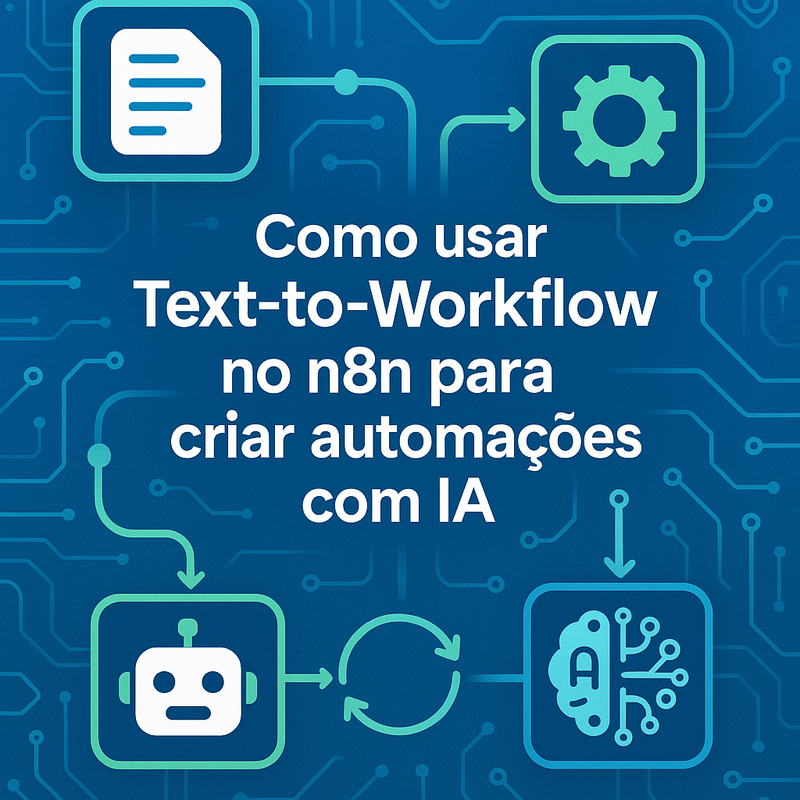 Como usar Text-to-Workflow no n8n para criar automações com IA