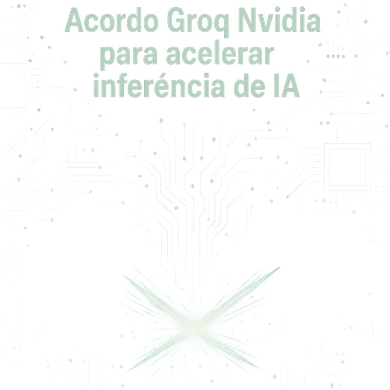 Acordo Groq Nvidia para acelerar inferência de IA: o que muda para o mercado