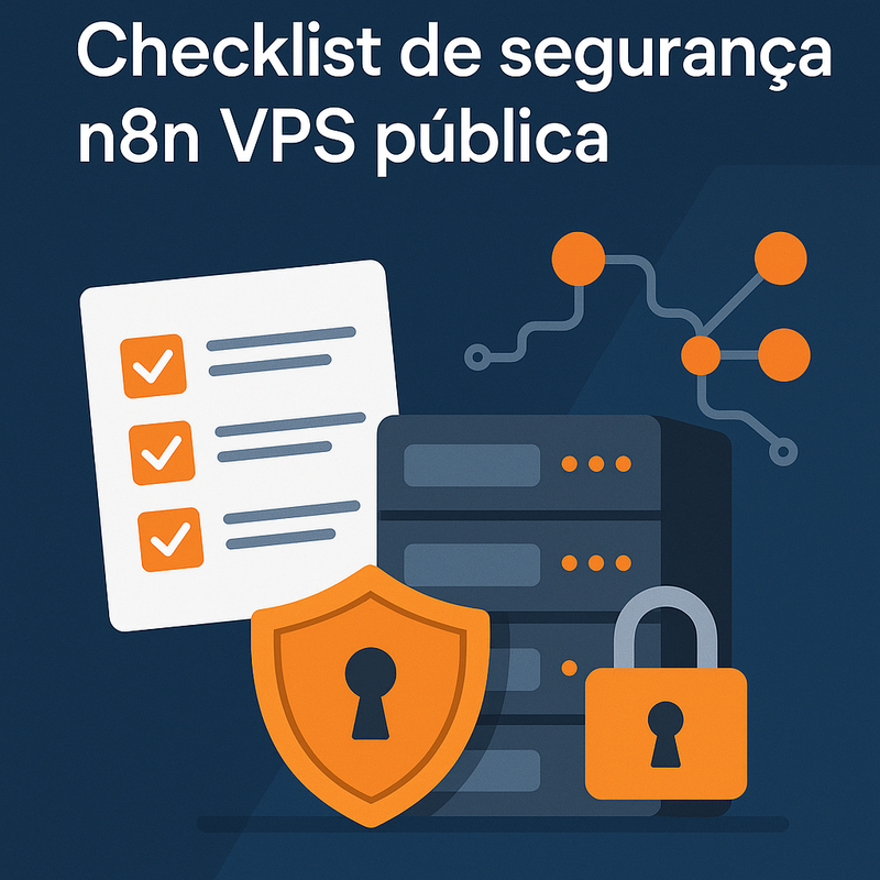 Checklist de segurança n8n VPS pública: proteja suas automações