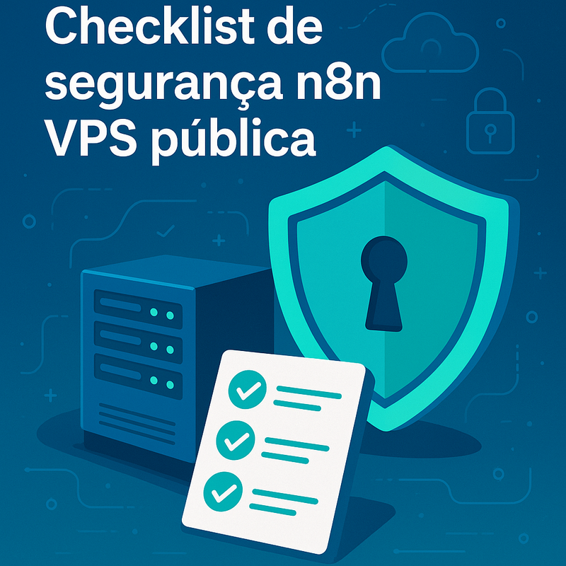 Checklist de segurança n8n VPS pública: passos essenciais