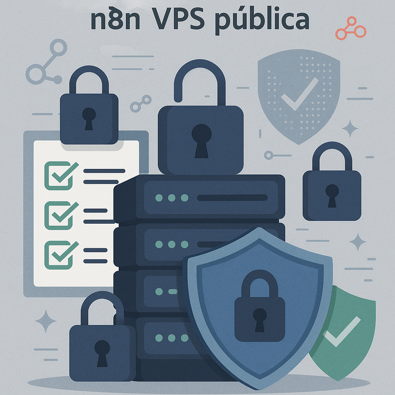 Checklist de segurança n8n VPS pública: passos essenciais para proteger seu servidor