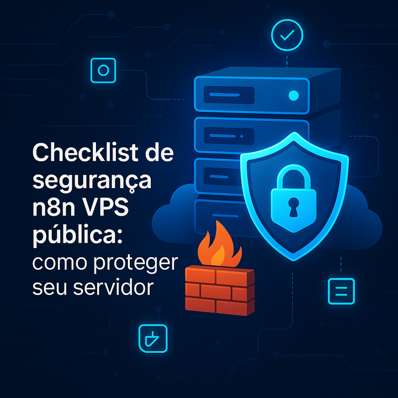 Checklist de segurança n8n VPS pública: como proteger seu servidor