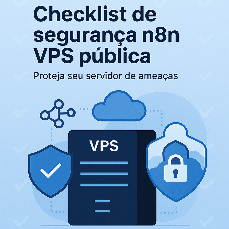 Checklist de segurança n8n VPS pública: proteja seu servidor