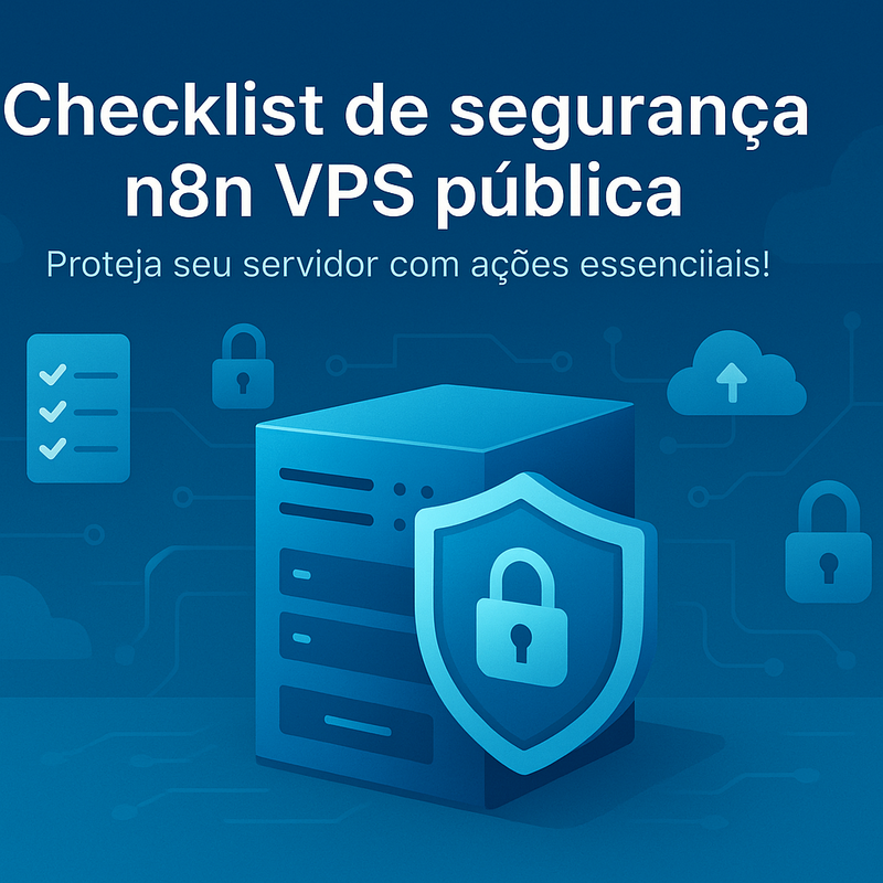 Checklist de segurança n8n VPS pública: Proteja seu servidor