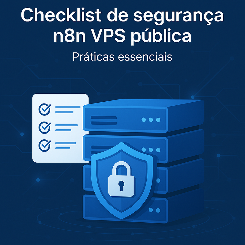 Checklist de segurança n8n VPS pública: práticas essenciais
