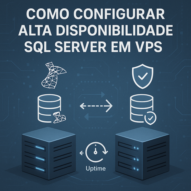 Como Configurar Alta Disponibilidade SQL Server em VPS: Passo a Passo Completo