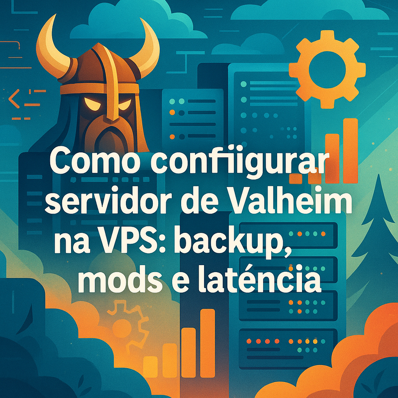 Como configurar servidor de Valheim na VPS: backup, mods e latência