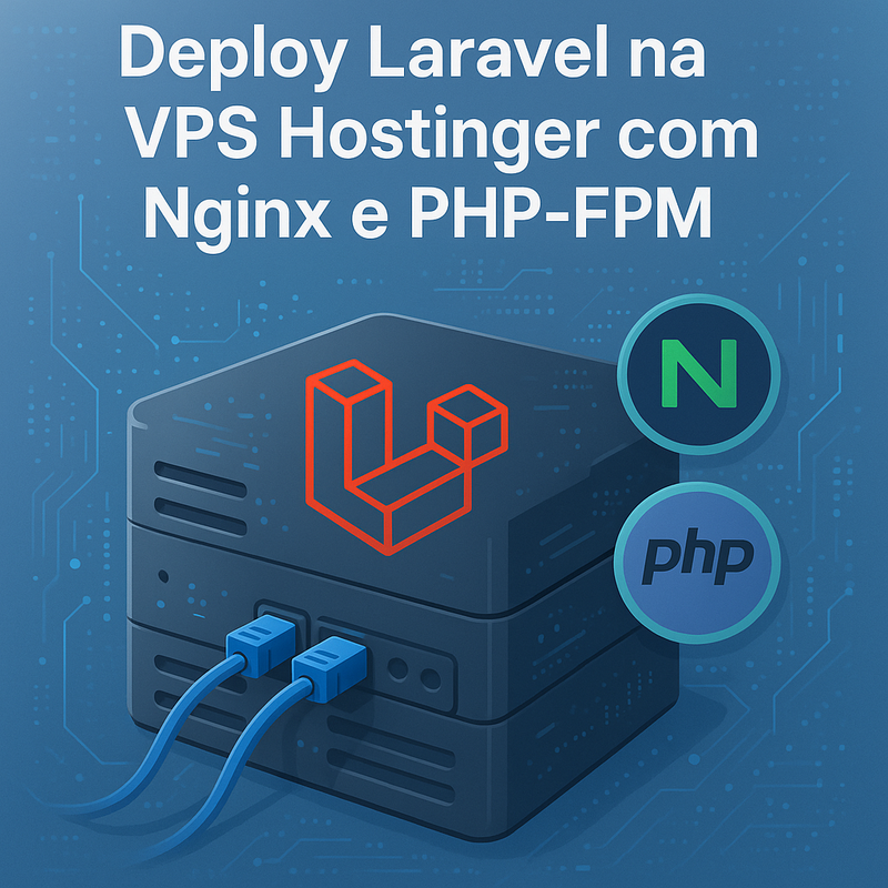 Guia completo: deploy Laravel na VPS Hostinger com Nginx e PHP-FPM