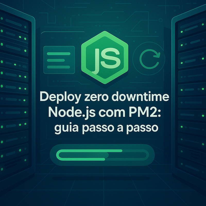 Deploy zero downtime Node.js com PM2 na VPS: guia passo a passo