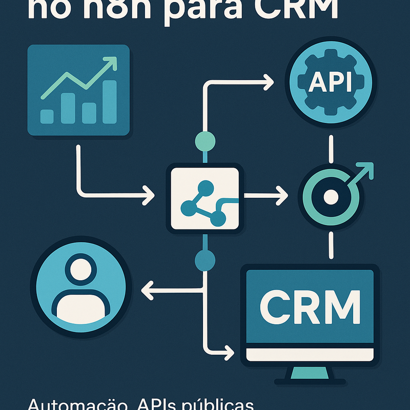 Enriquecimento de leads no n8n para CRM: APIs públicas e roteamento automático