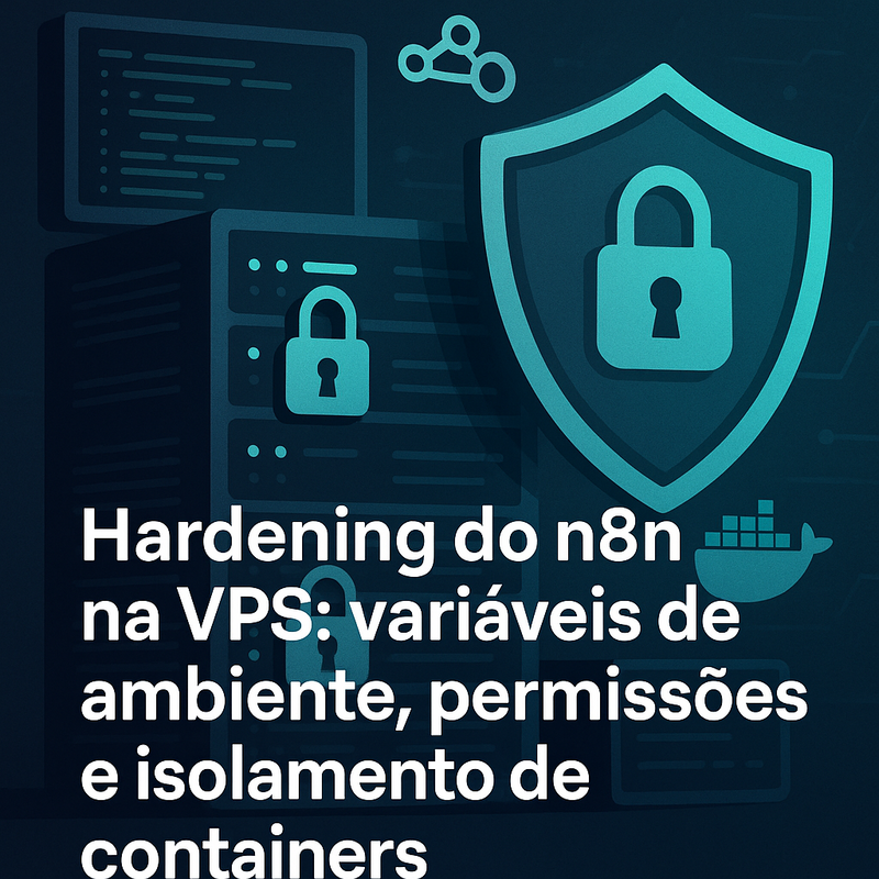 Hardening do n8n na VPS: variáveis de ambiente, permissões e isolamento de containers