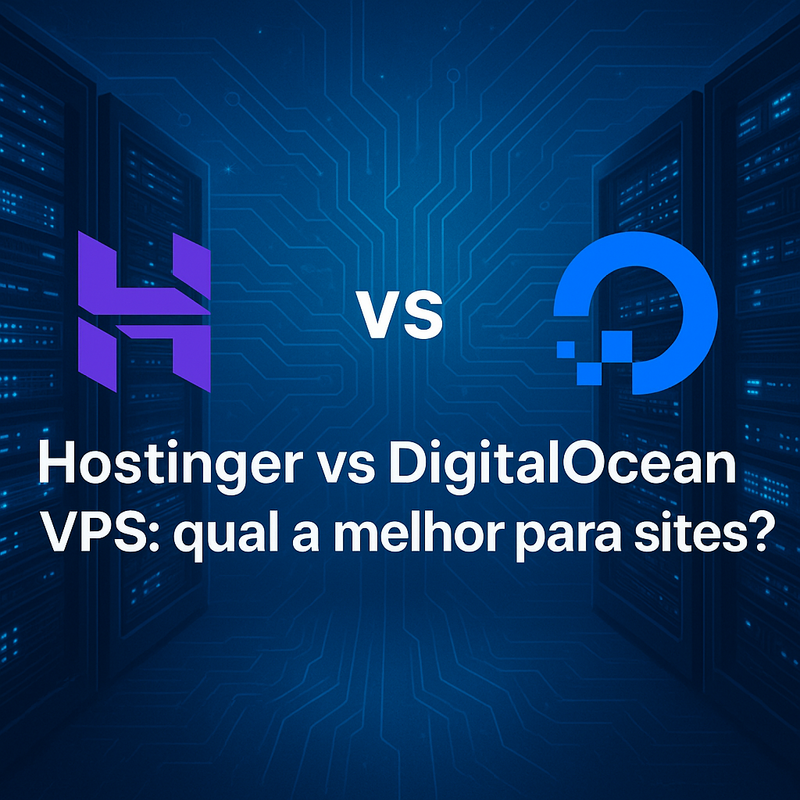 Hostinger vs DigitalOcean VPS: qual a melhor para sites?