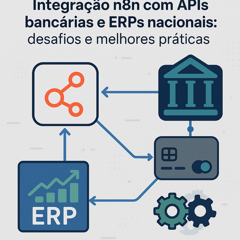 Integração n8n com APIs bancárias e ERPs nacionais: desafios e melhores práticas