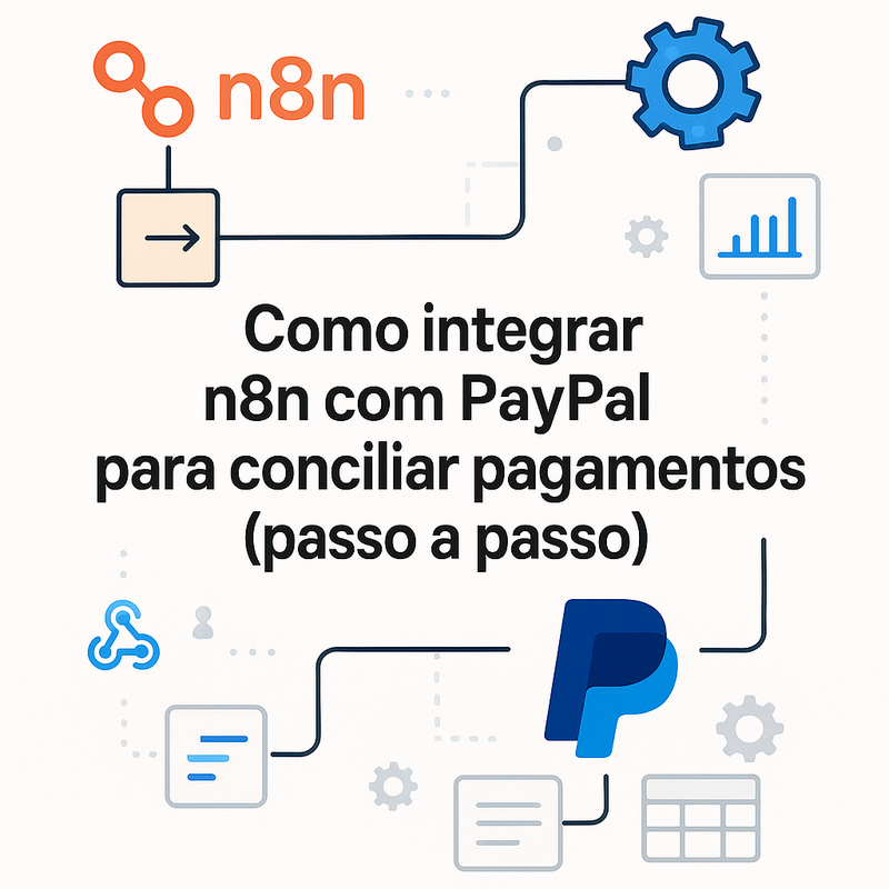 Como integrar n8n com PayPal para conciliar pagamentos (passo a passo)