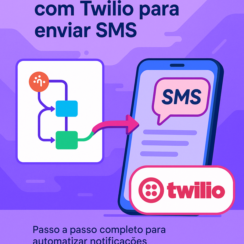 Como integrar n8n com Twilio para enviar SMS (passo a passo)