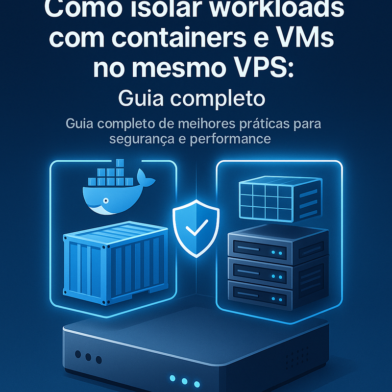 Como isolar workloads com containers e VMs no mesmo VPS: Guia completo