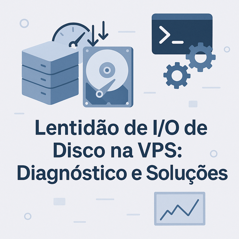 Como resolver lentidão de I/O de disco na VPS: diagnóstico e soluções práticas