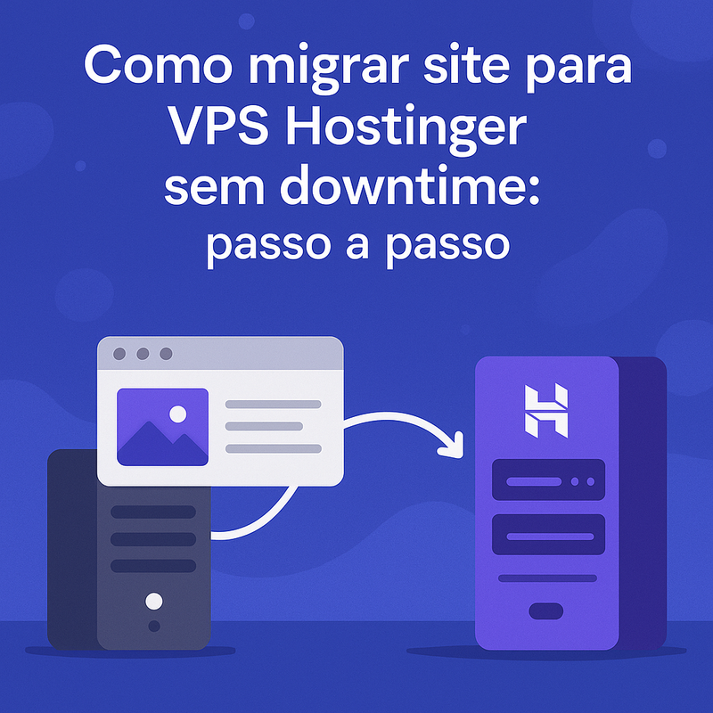 Como migrar site para VPS Hostinger sem downtime: passo a passo