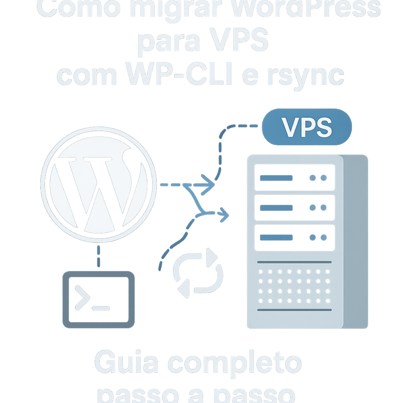 Como migrar WordPress para VPS com WP-CLI e rsync: guia completo